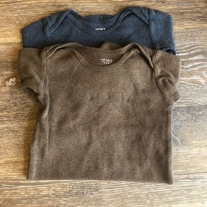 Caters long sleeve onesies